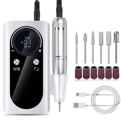 LuxeFile™ - Portable Pen-Style Drill for Precise Manicures