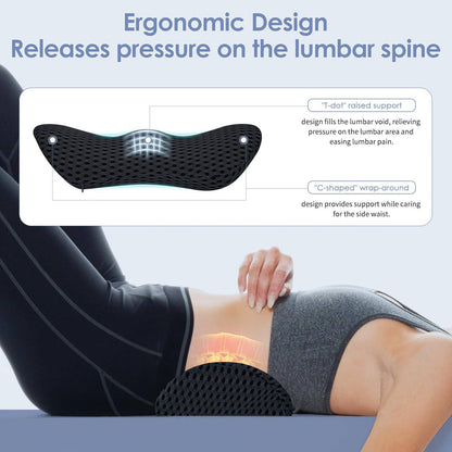 Vestra™ - Contoured Lumbar Support For All-Day Sitting