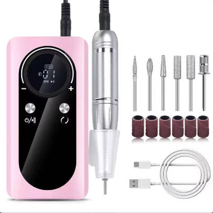 LuxeFile™ - Portable Pen-Style Drill for Precise Manicures