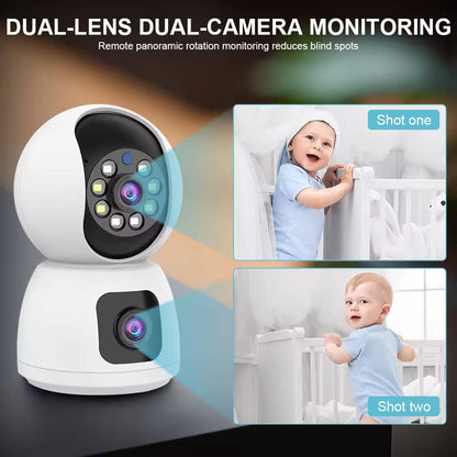 Virel™ - Discreet Home Monitoring, Wide Dual-Lens View