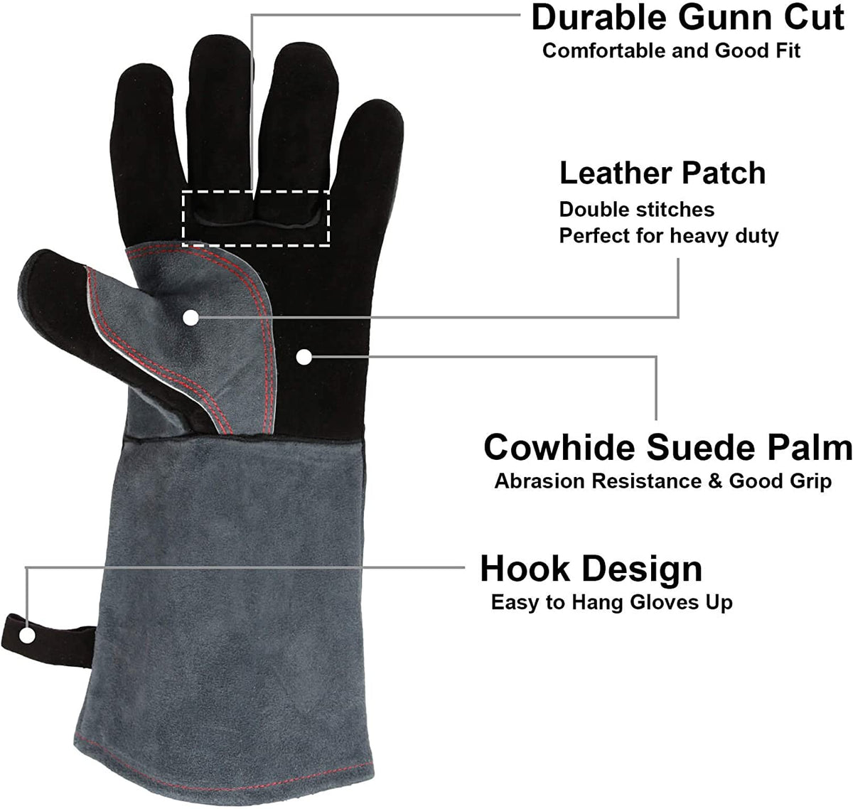 Pyrova™ - Extended Forearm Heat Protection For Grilling and Welding
