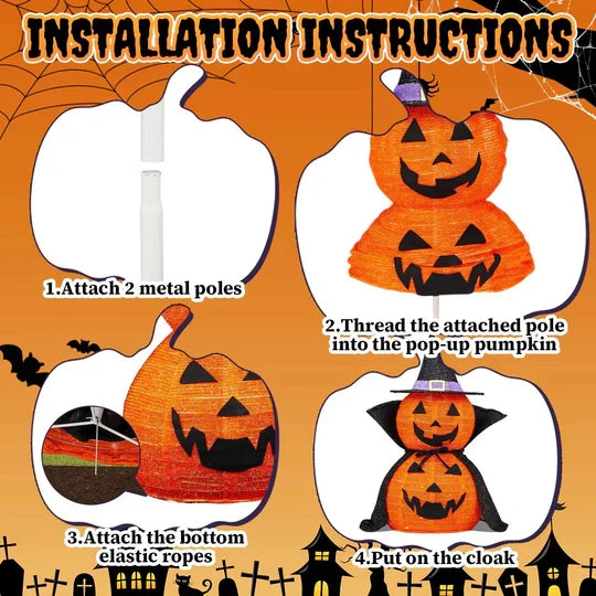 Noctra™ - Warm, Collapsible 3-Foot Halloween Glow