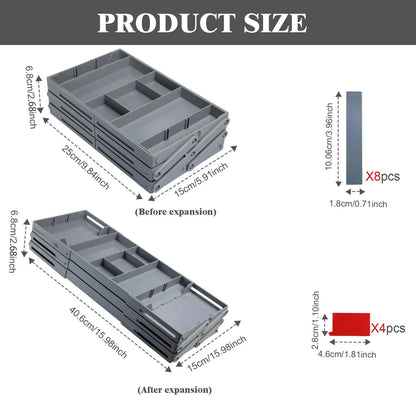 Tidaro™ - Stacked Drawer Storage For Small Items