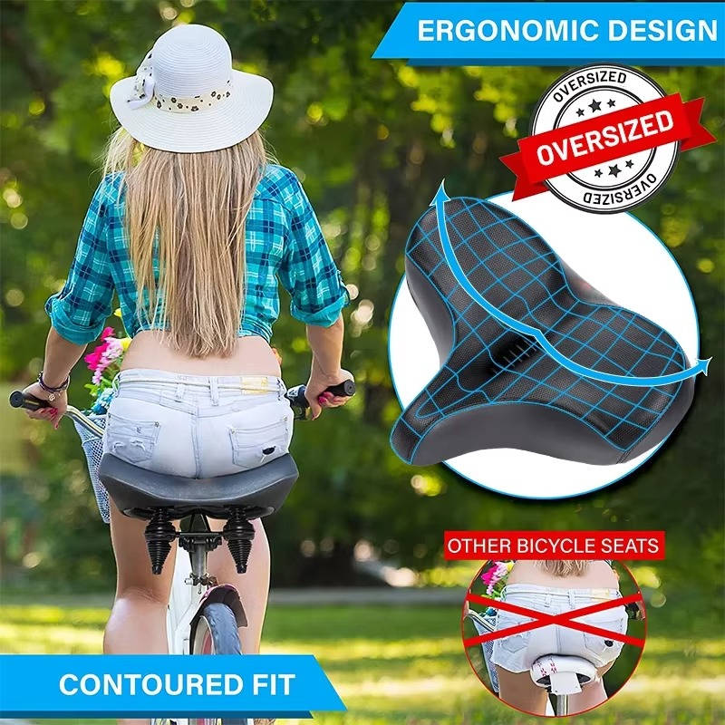 Veloro™ - Comfortable Memory Foam Saddle for Longer Rides