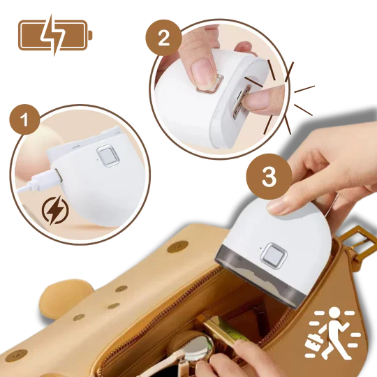 Trelix™ - Compact Cordless Trimmer For Smooth Nails