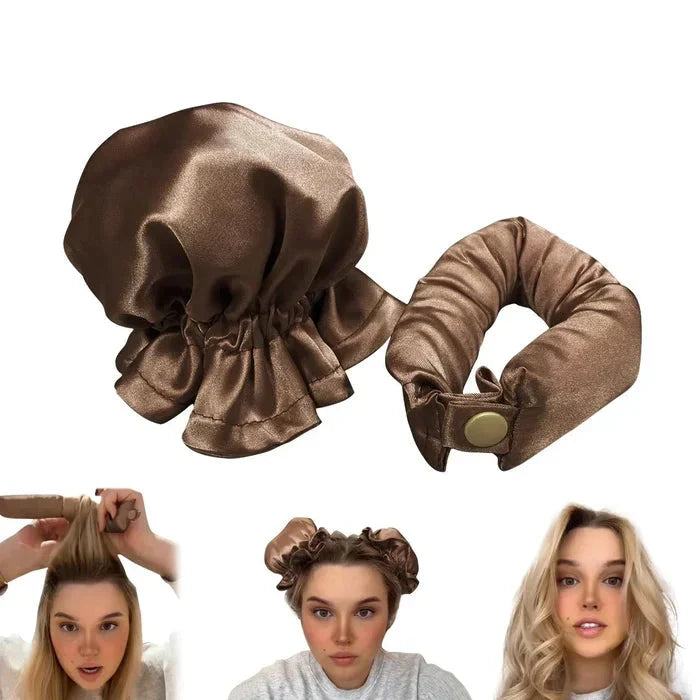 Sereen™ - Overnight Satin Rollers for Gentle No-Heat Waves