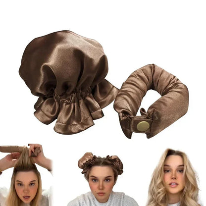 Sereen™ - Overnight Satin Rollers for Gentle No-Heat Waves