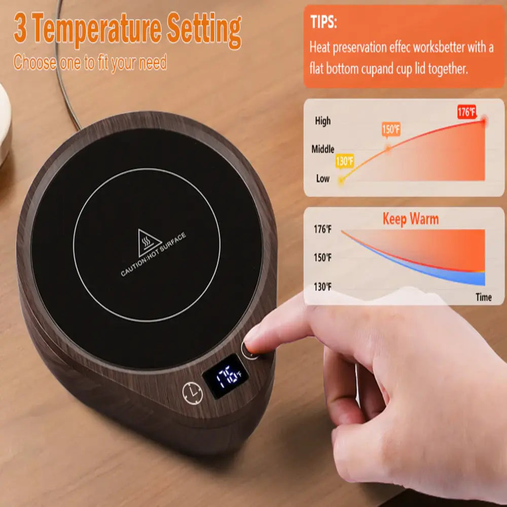 Mugnix™ - Keeps Drinks Warm With Precise Controls
