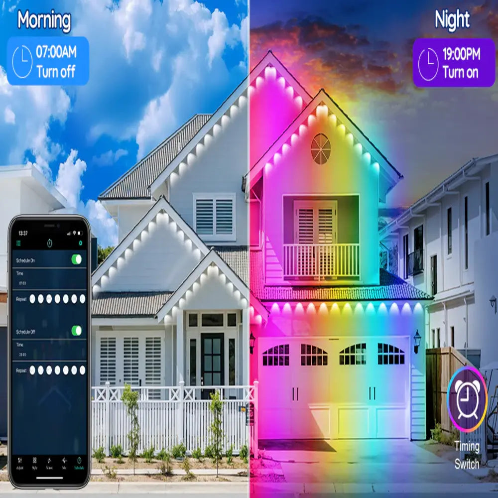 Luminex™ - Permanent Patio Lighting That Syncs To Music