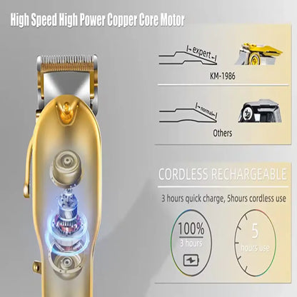 Vellon™ - Smooth Cordless Hair & Beard Trimming