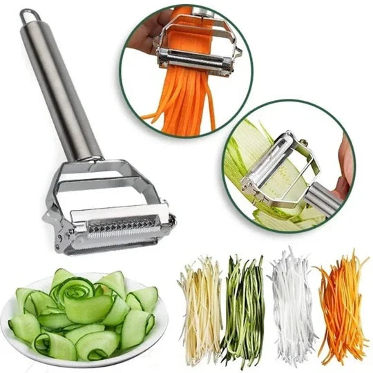 Zenvo™ - Effortless Peeling and Precise Julienne Strips