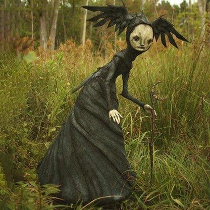 Noctiva™ - Detailed Gothic Witch Accent for Shelves