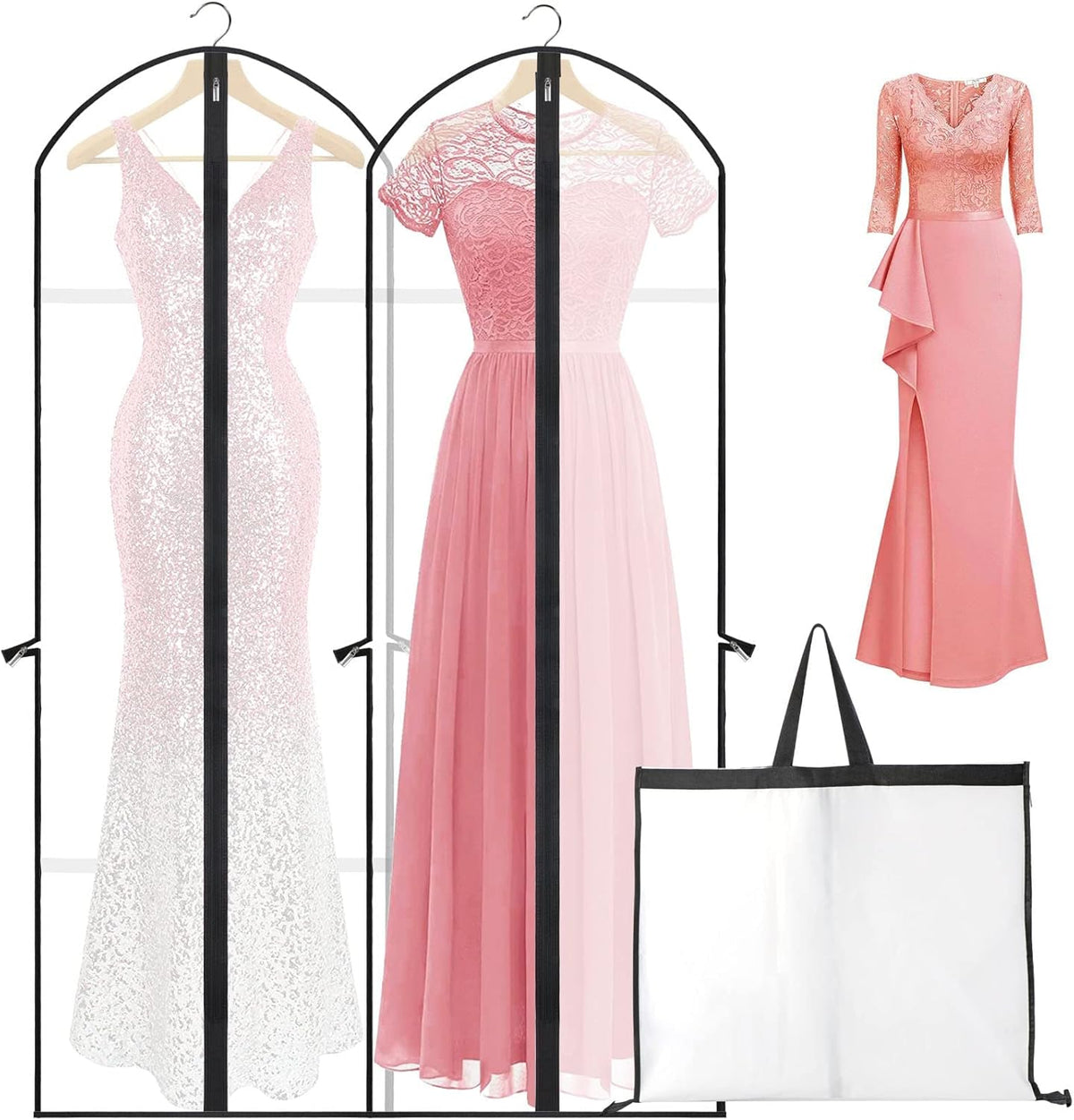 Vestra™ - Preserve Full-Length Gowns From Dust and Light