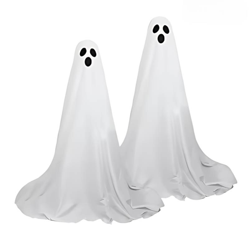 Noctis™ - Tall Battery-Lit Ghosts for Yard and Porch