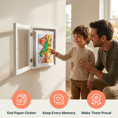 Keevo™ - Showcase And Store Kids' Artwork Easily
