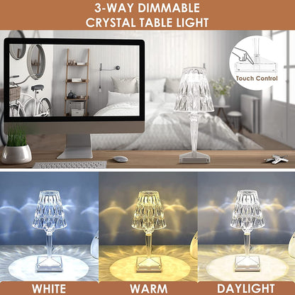 Lustra™ - Soft Diamond Glow for Desk and Bedside