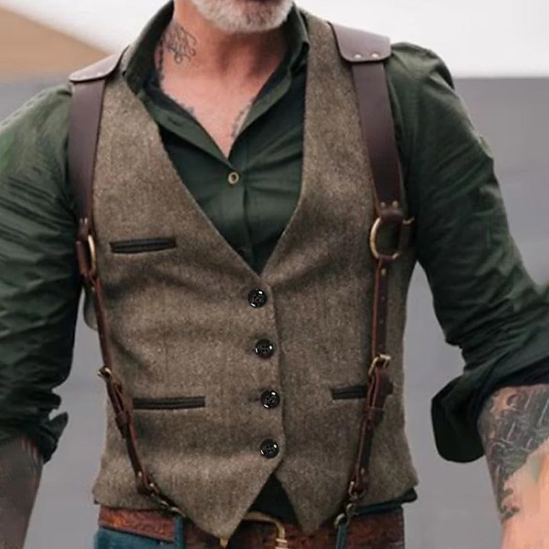 Vellon™ - Textured Sleeveless Layer for Casual and Smart Looks