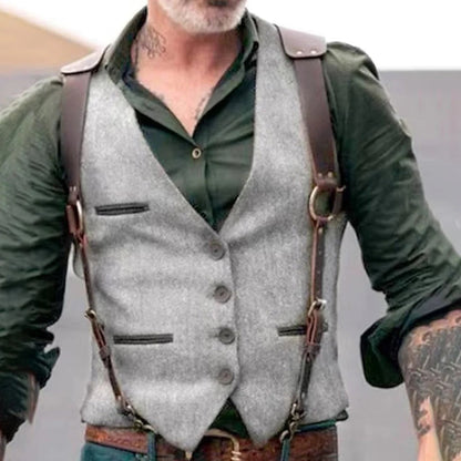 Vellon™ - Textured Sleeveless Layer for Casual and Smart Looks