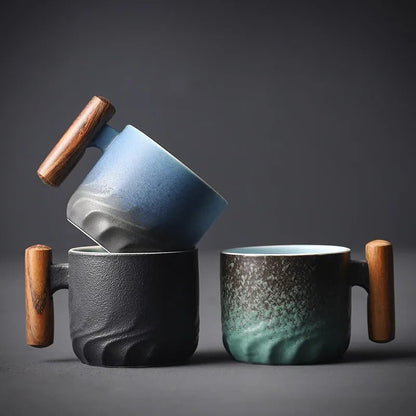 Solenne™ - Cool-Touch Wooden Handle for Espresso