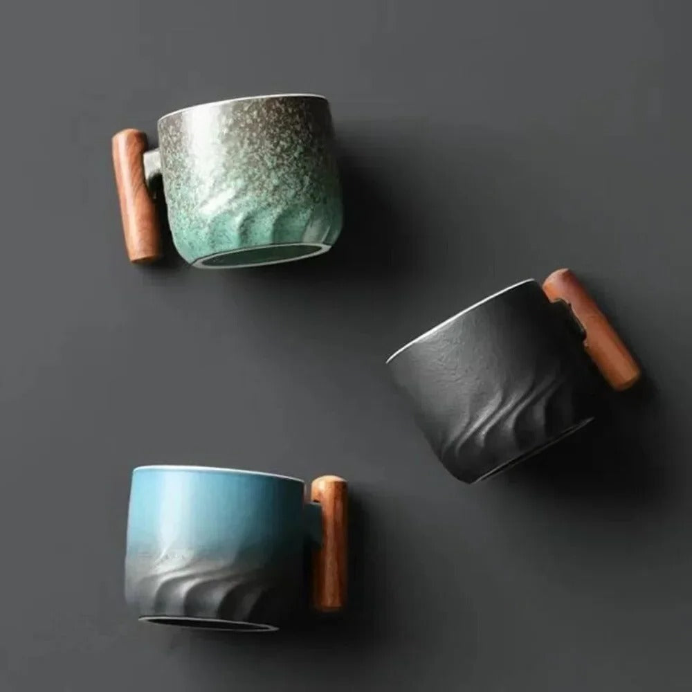 Solenne™ - Cool-Touch Wooden Handle for Espresso