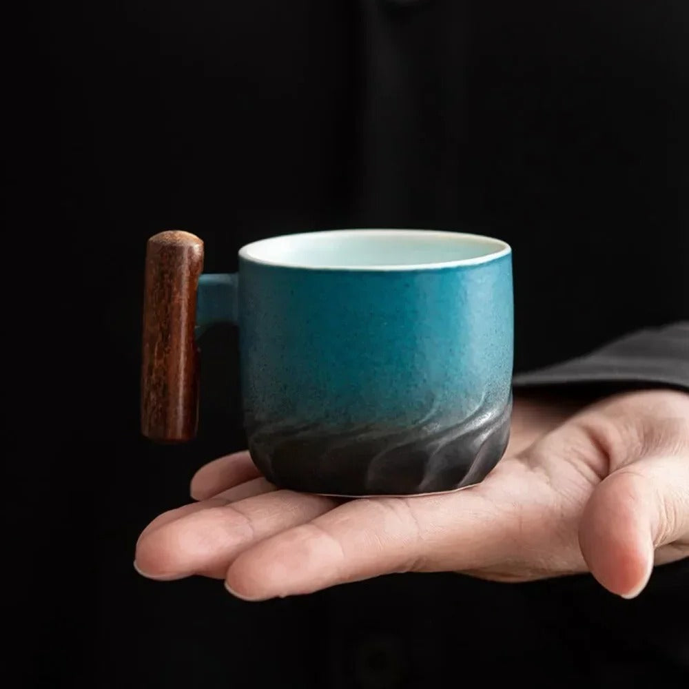 Solenne™ - Cool-Touch Wooden Handle for Espresso