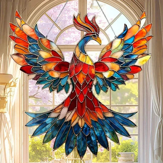 Aviara™ - Colorful Bird Suncatcher For Bright Window Display