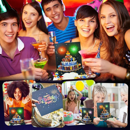 Lumique™ - 3D Cake Surprise With Lights And Melody