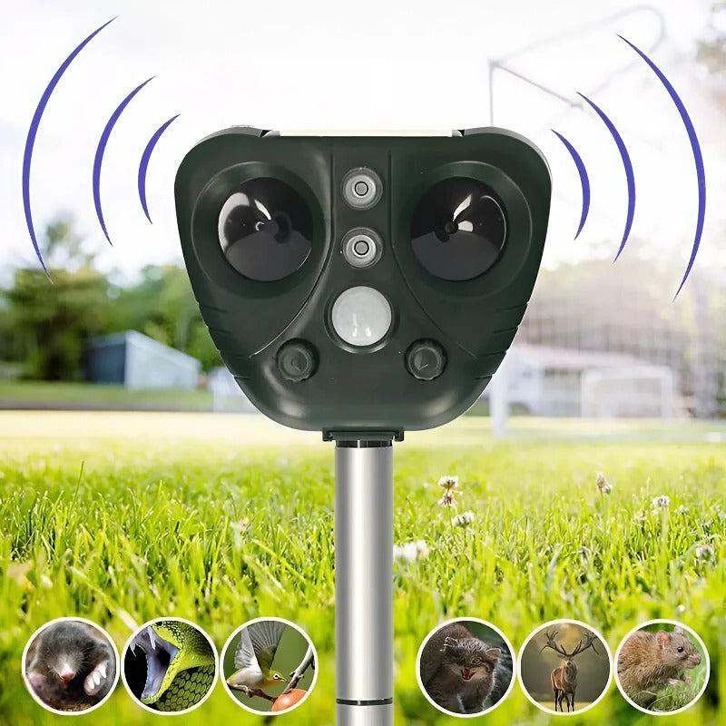 Aviaro™ - Quiet Solar Deterrent for Garden Areas