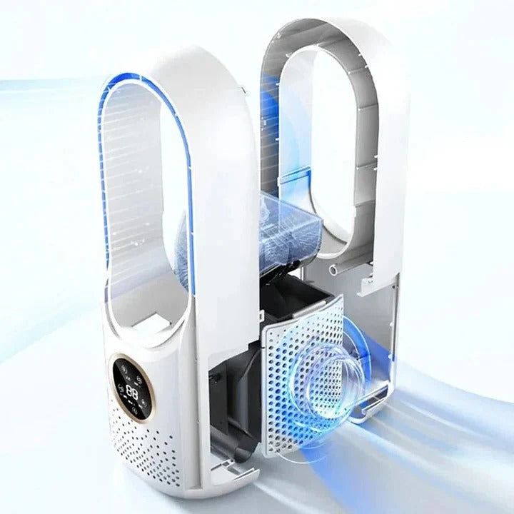 Aeris™ - Compact Bladeless Cooling for Personal Spaces