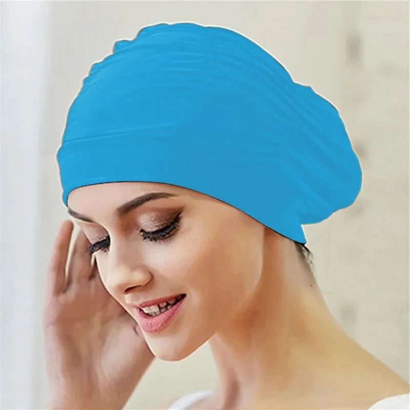Vellin™ - Gentle Twist-Front Swim Coverage For Thick Hair