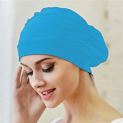 Vellin™ - Gentle Twist-Front Swim Coverage For Thick Hair
