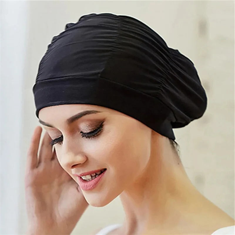 Vellin™ - Gentle Twist-Front Swim Coverage For Thick Hair