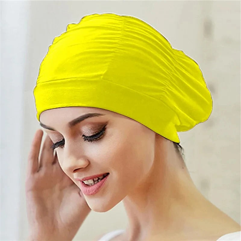 Vellin™ - Gentle Twist-Front Swim Coverage For Thick Hair
