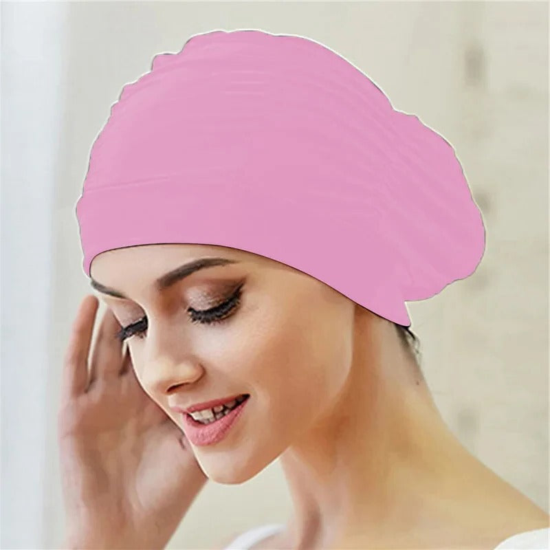 Vellin™ - Gentle Twist-Front Swim Coverage For Thick Hair