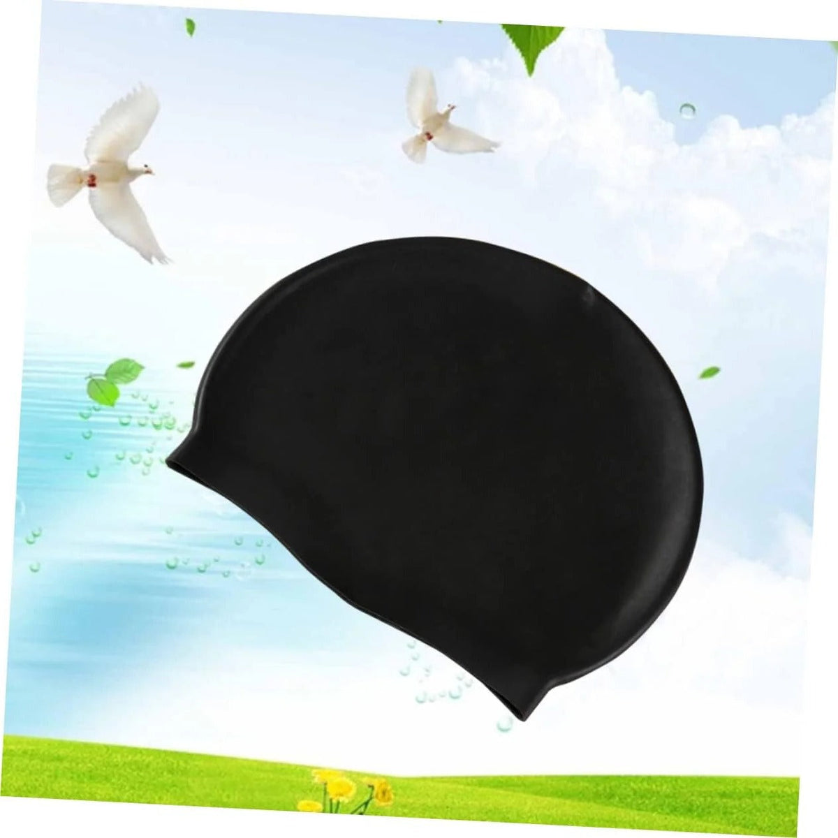Vellin™ - Gentle Twist-Front Swim Coverage For Thick Hair