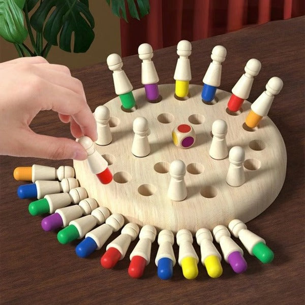 Memori™ - Colorful Wooden Memory Game For Family Play