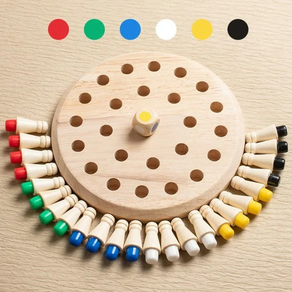 Memori™ - Colorful Wooden Memory Game For Family Play