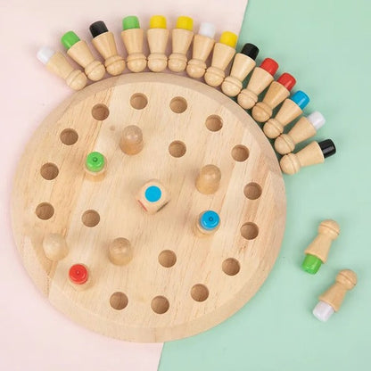 Memori™ - Colorful Wooden Memory Game For Family Play