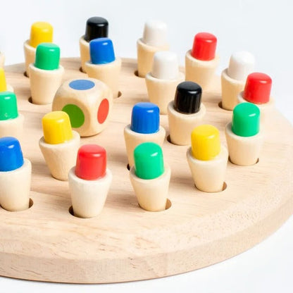 Memori™ - Colorful Wooden Memory Game For Family Play