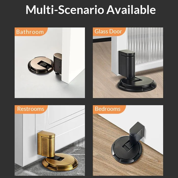 Ventro™ - Adjustable Door Stop With Locking Grip