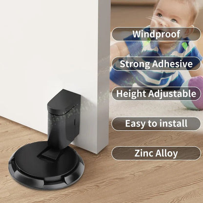 Ventro™ - Adjustable Door Stop With Locking Grip