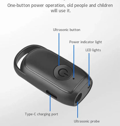 Vaylo™ - Compact Ultrasonic Safety for Walks and Runs
