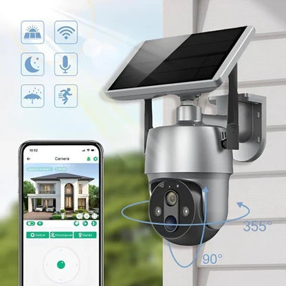 Solvex™ - Seamless 360° Solar-Powered Outdoor Monitoring