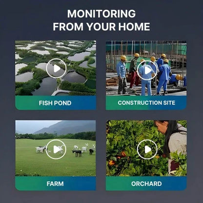 Solvex™ - Seamless 360° Solar-Powered Outdoor Monitoring