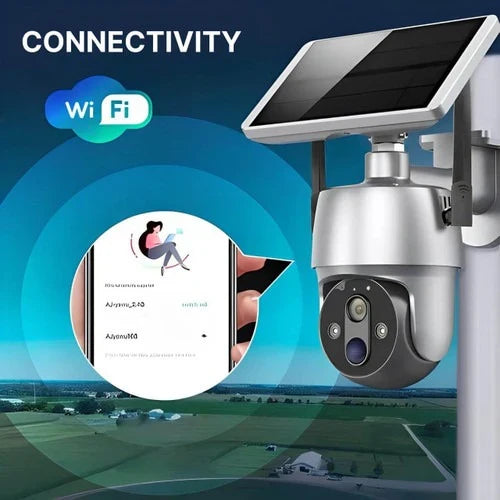 Solvex™ - Seamless 360° Solar-Powered Outdoor Monitoring
