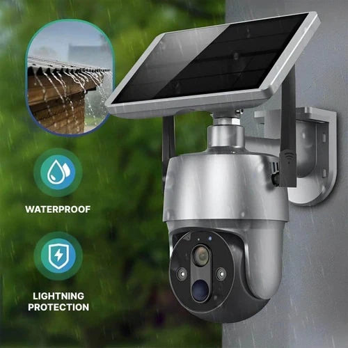 Solvex™ - Seamless 360° Solar-Powered Outdoor Monitoring