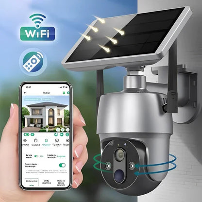 Solvex™ - Seamless 360° Solar-Powered Outdoor Monitoring