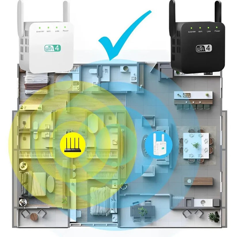 Aerix™ - Extends Home Wi-Fi to Distant Rooms