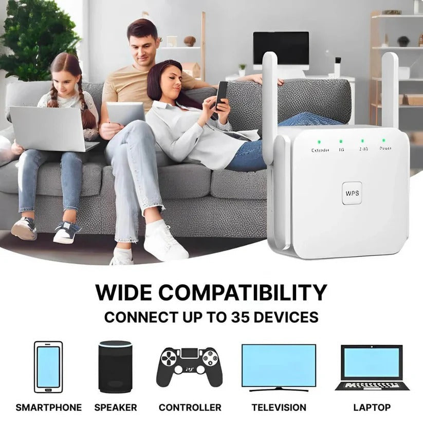 Aerix™ - Extends Home Wi-Fi to Distant Rooms