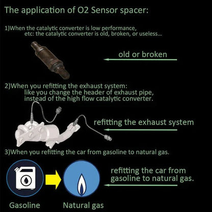 Vectra™ - Repositions O2 Sensor for Modified Exhausts